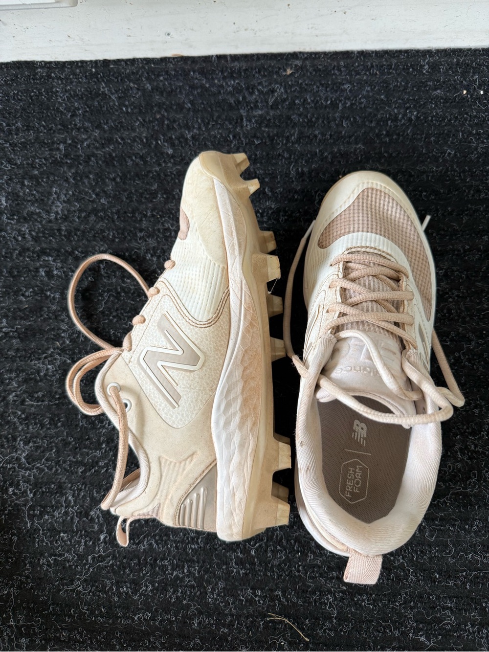 New Balance Light Beige Hiking Sneakers